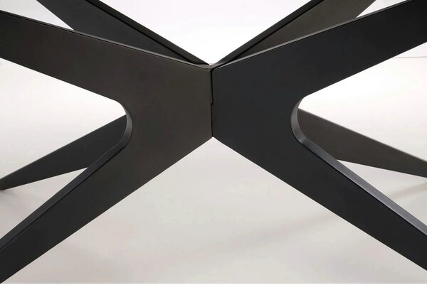 Masa extensibila SANDRO, negru, 180/240x100x76 cm