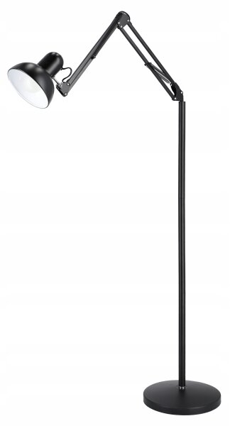 Lampadar 1xE27/40W/230V negru