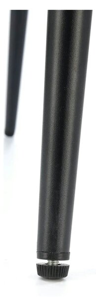 Scaun K558, verde inchis/negru, stofa catifelata/metal, 59x60x86 cm