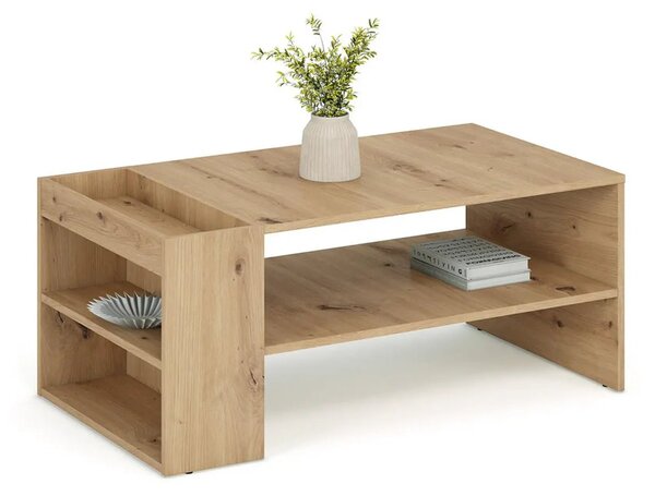 Masuta cafea MURCIA, stejar artisan, PAL laminat, 100x55x42 cm
