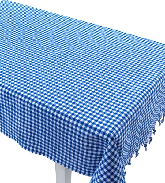 Față de masă , Albastru, 150x150 cm