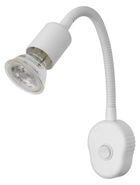 Osram - Lampă de perete flexibilă PLUG TUBE FLEX 1xGU10/5W/230V albă
