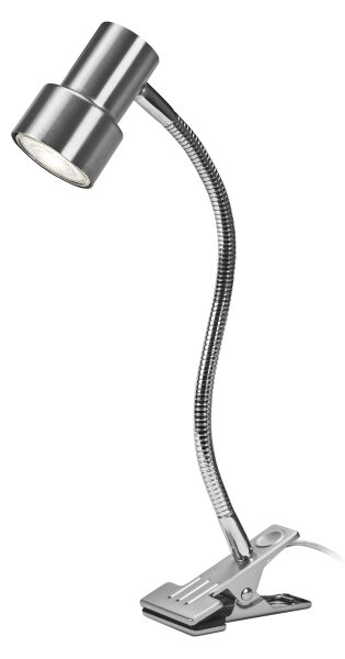 Osram - Lampă cu clemă CLIP STEP FLEX 1xGU10/5W/230V crom mat