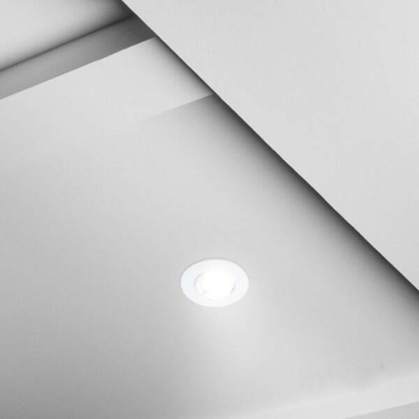 Plafonieră LED încastrată BRINO, 3/5/7W, 230V, 3000/4000/6500K, alb