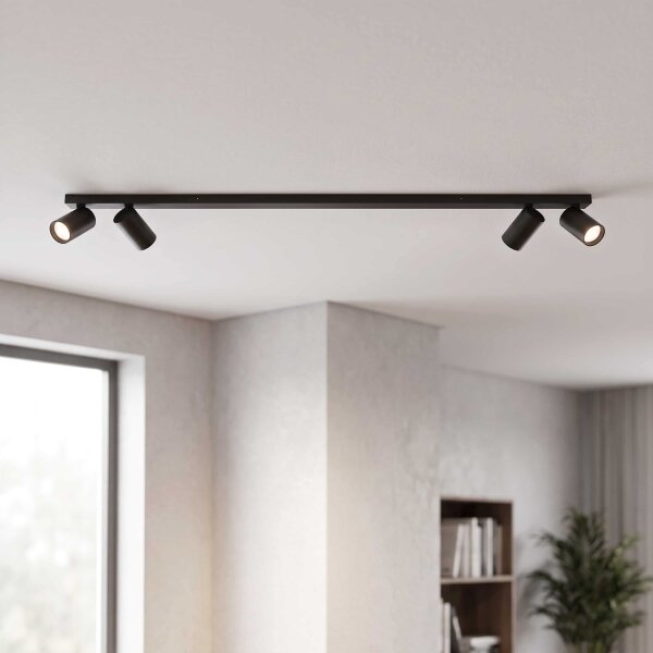BRILAGI - Plafonieră cu spoturi SELE LONG 4xGU10/30W/230V neagră