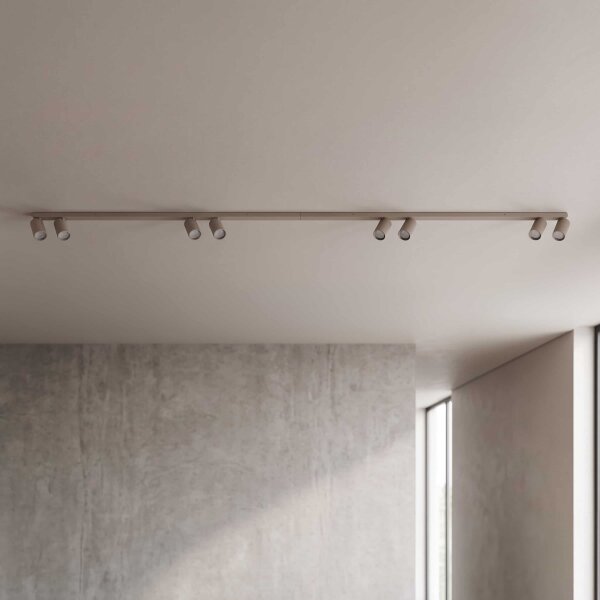 BRILAGI - Lampă spot SELE LONG 8xGU10/30W/230V bej