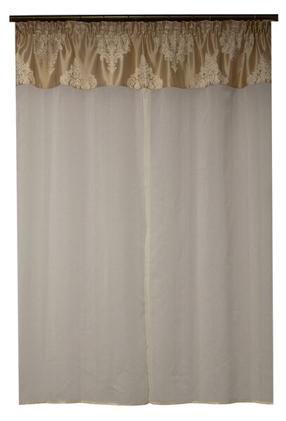 Perdea Velaria in ivory, 150x155 cm