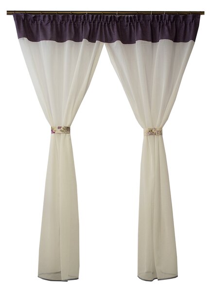 Perdea Velaria alba, 180x170 cm