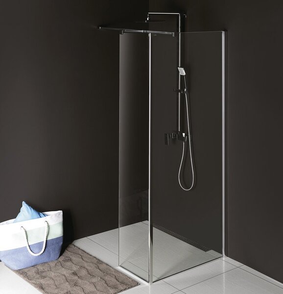 Polysan Polysan, panou suplimentar DUȘ MODULAR pentru instalare pe peretele modulului 2, 1000 mm, dreapta, MS2B-100R