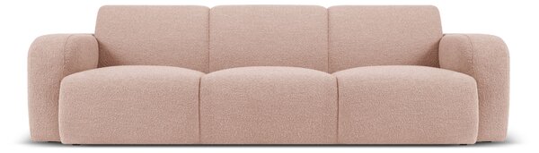 Canapea Molino cu 3 locuri si tapiterie boucle, roz