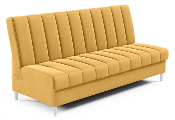 Canapea extensibilă tapițată TYLDA, 200x93x90, kronos 01/alb