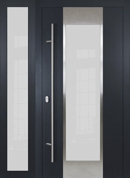 Usa Metalica de intrare in casa cu luminator lateral Turenwerke DS92
