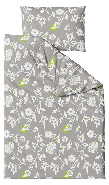 Lenjerie de pat din bumbac Culoare gri, KRISTYNA