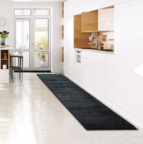 Traversa Vince neagra 80/300 cm