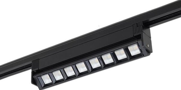 Lampa pe sina, LED 12W, lumina neutra, unghi inclinare 90 grade, montare in interior, aluminiu