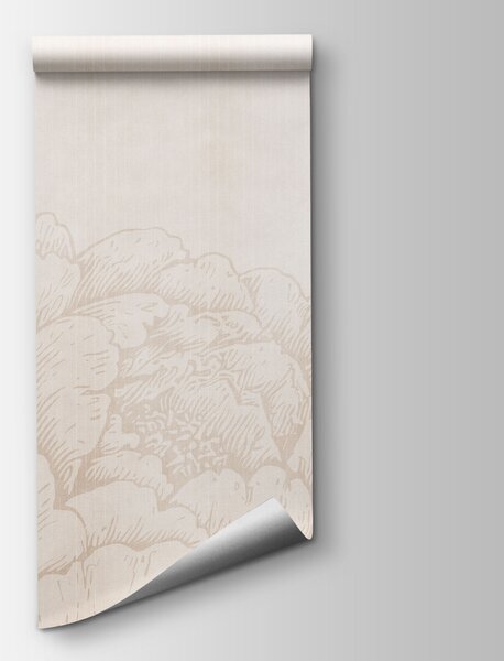 Fototapet Eleganță florală în nuanțe delicate, Fototapet flori, Fototapet populare, t01097 - Tapeko.ro