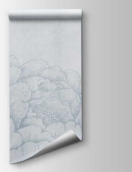 Fototapet Motiv floral capricios pe un fundal delicat, Fototapet flori, Fototapet populare, t01097v3 - Tapeko.ro