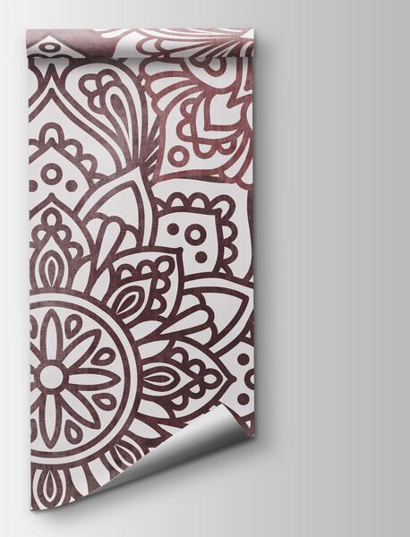Fototapet Model floral pe o suprafață, Fototapet pene, Fototapet populare, t01099v3 - Tapeko.ro