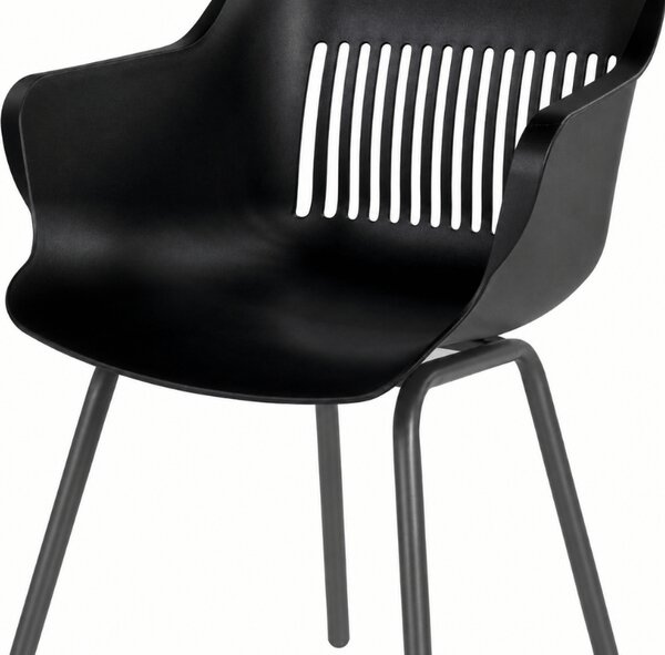 Scaun bucatarie HARTMAN JILL RONDO, negru
