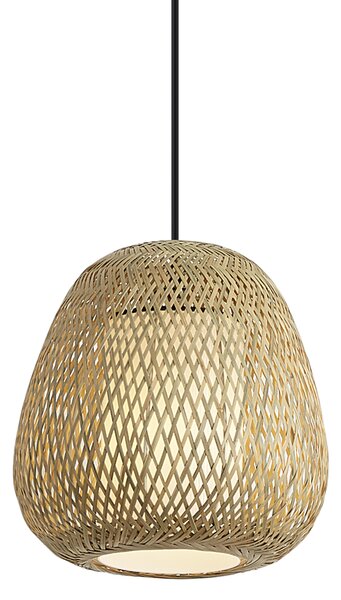 Lampă suspendată Japandi Bambus 30cm IP44 - Moana