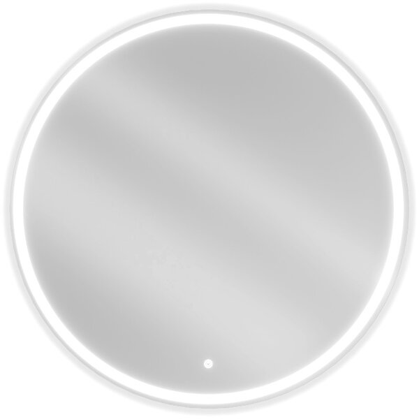 Mexen Gobi, oglinda LED rotunda pentru baie cu iluminare din spate 90 cm, 6000K, anti-aburire, 9801-090-090-611-00
