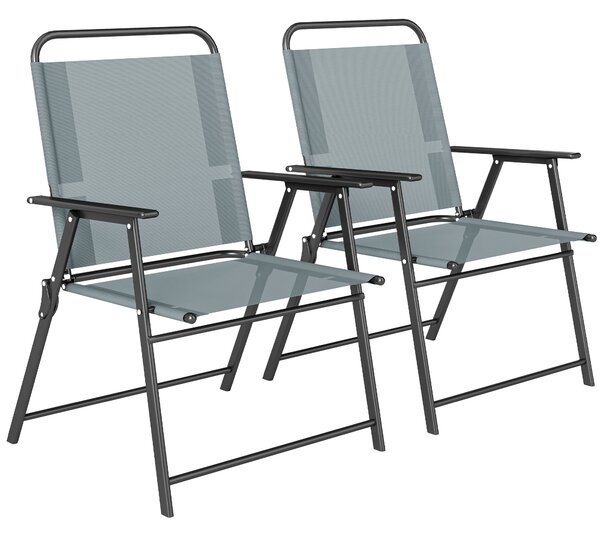 Outsunny scaun pliabil compact pentru terasă | Aosom Romania