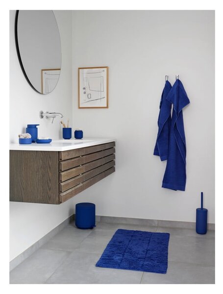 Dozator de săpun lichid albastru din gresie ceramică 250 ml Ume – Zone