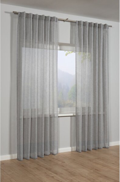 Draperie gri 245x140 cm Natur - Gardinia