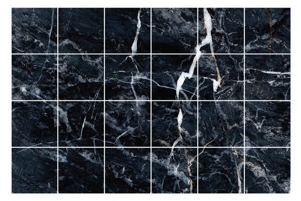 Autocolante pentru gresie 24 buc. 15x15 cm Marble Tiles Florencia – Ambiance