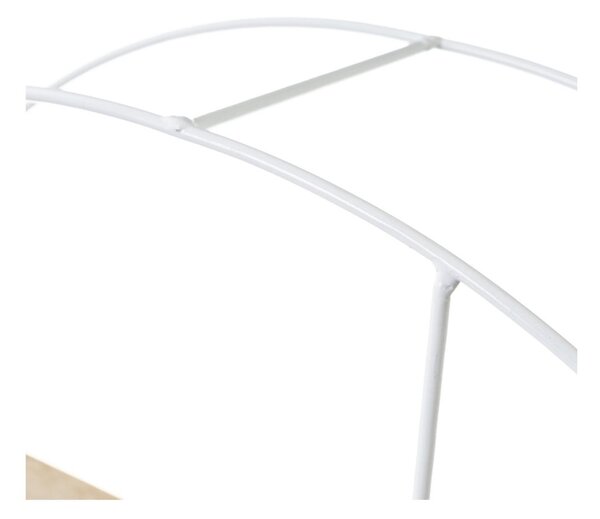 Raft alb/natural din lemn de paulownia – Casa Selección