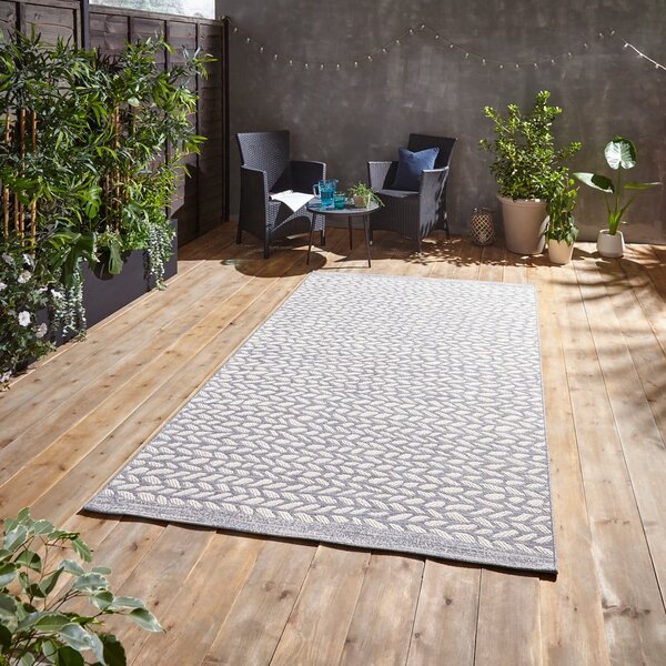 Covor de exterior gri 170x120 cm Coast - Think Rugs