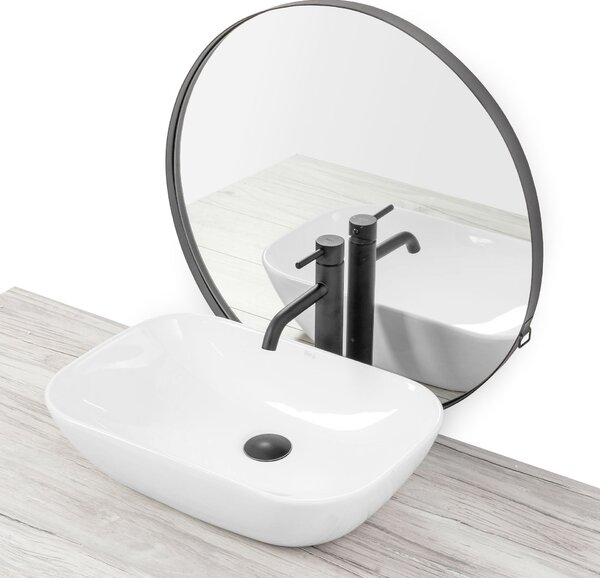 Lavoar pentru blat Rea Claudia 9447 alb