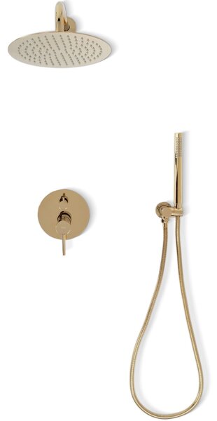 Set de dus incastrabil Rea Lungo L. Gold Auriu + BOX
