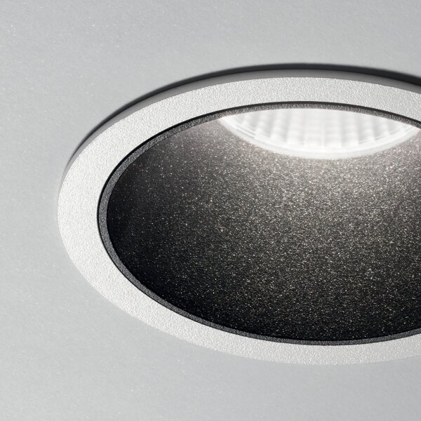 Ideal Lux - Spot LED încastrat GAME TRIM LED/11W/230V diam. 8,5 cm IP40 negru/alb