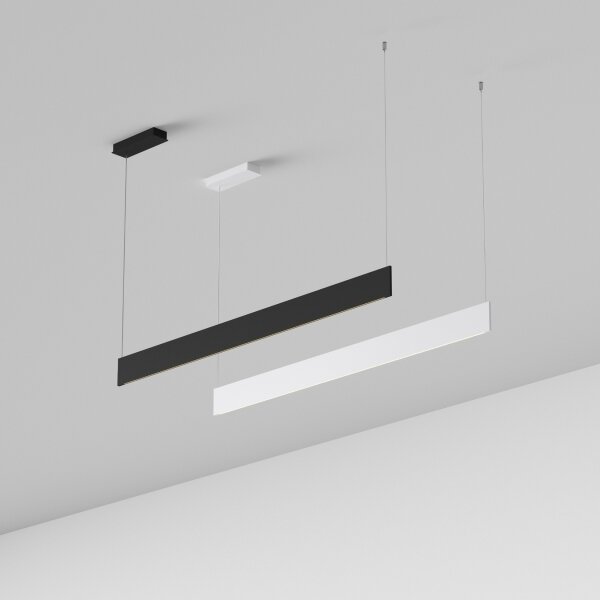 Ideal Lux - Lustră pe cablu STEEL LED/24W/230V 3000K CRI 90 120 cm albă