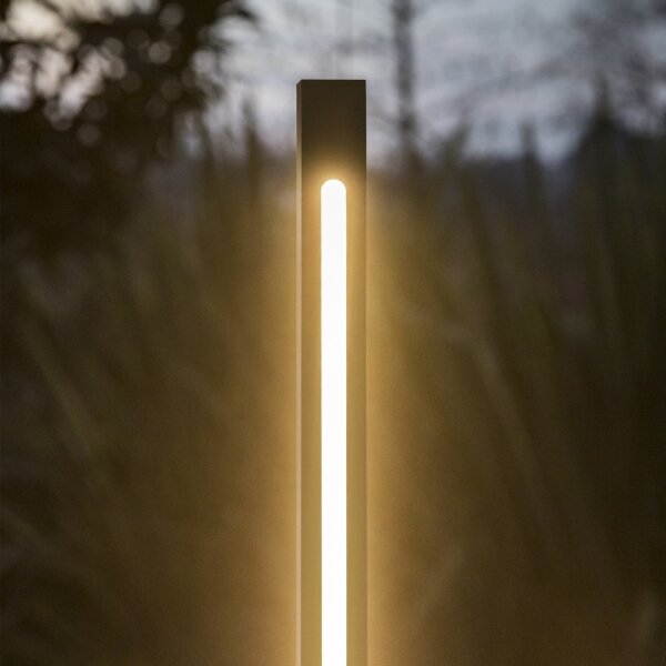 Ideal Lux - Lampă LED de exterior JEDI LED/7W/230V 40 cm CRI 90 IP65 antracit