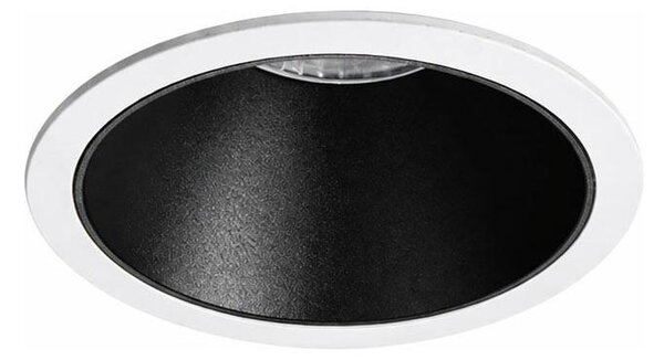 Ideal Lux - Spot LED încastrat GAME TRIM LED/11W/230V diam. 8,5 cm IP40 negru/alb