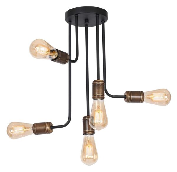 Candelabru pe tijă, 5 x soclu E27, max. 15 W, 230 V