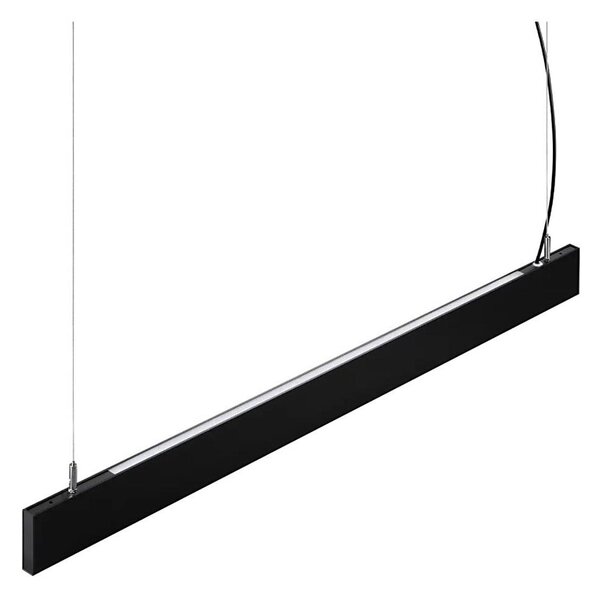 Ideal Lux - Lustra LED pe cablu STEEL LED/29W/230V 4000K CRI 90 120 cm negru