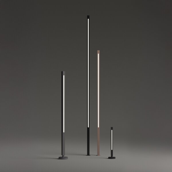 Ideal Lux - Lampă LED de exterior JEDI LED/12W/230V, 80 cm, CRI 90, IP65, maro