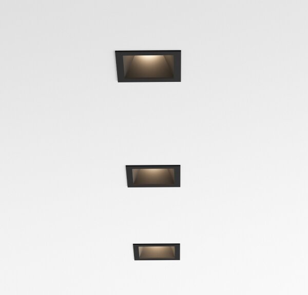 Ideal Lux - Corp de iluminat LED încastrat GAME TRIM, 11W/230V, 8,4x8,4 cm, IP40, negru