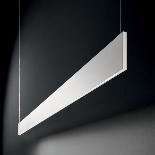 Ideal Lux - Lustră pe cablu STEEL LED/24W/230V 3000K CRI 90 120 cm albă