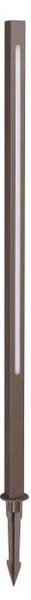 Ideal Lux - Lampă LED de exterior JEDI LED/12W/230V, 80 cm, CRI 90, IP65, maro