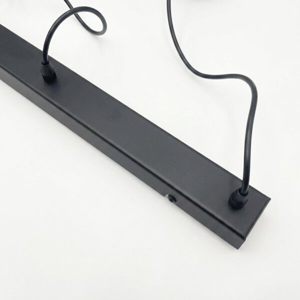 Brilagi - Lustra LED suspendată pe cablu RIDDY 4xE27/60W/230V negru