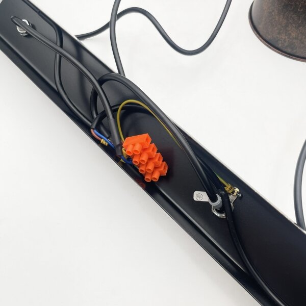 Brilagi - Lustru LED suspendat pe cablu RIDDY 4xE27/60W/230V cupru/patinat