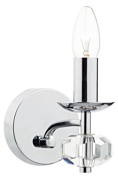 Där Lighting OLE0750 - Aplica de perete OLEANA, 1xE14/40W/230V, crom lucios