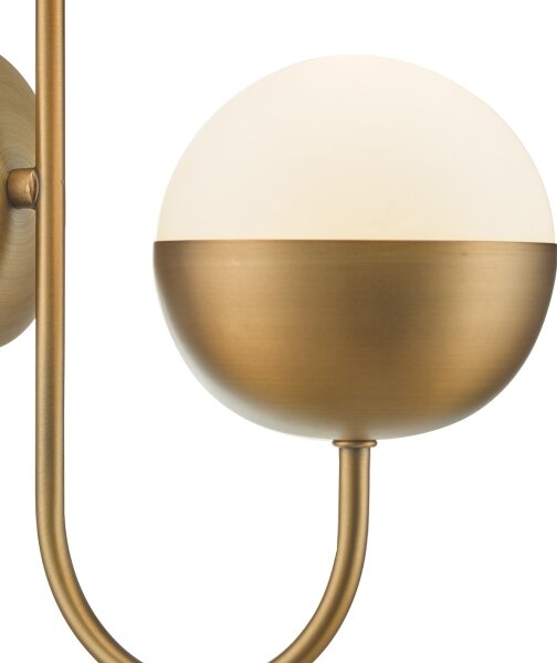 Där Lighting AND0742 - Aplică de perete ANDRE 1xE14/11W/230V alamă