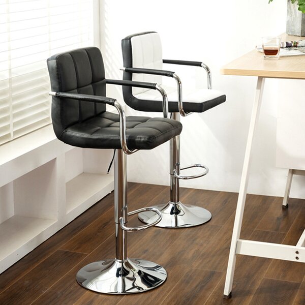 Scaun de bar 2HOME, living, bucatarie, comercial Bistro 9, Negru