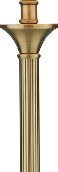 Där Lighting TAY4075-X - Lampă de masă TAYLOR 1xE14/40W/230V bej/alamă