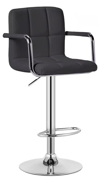 Scaun de bar 2HOME, living, bucatarie, comercial Bistro 9, Negru